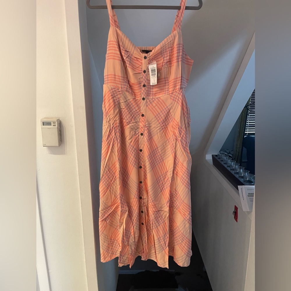 Torrid summer cami dress! Plaid skater!